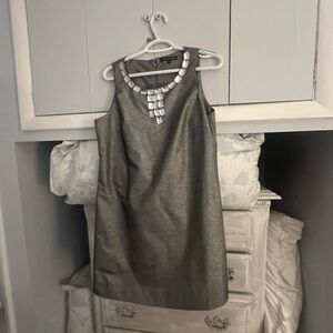 Silver grey Collective Clothing Dress, great for the holidays